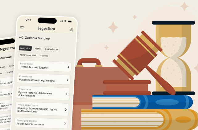 kazusy i testy prawnicze w formie aplikacji online